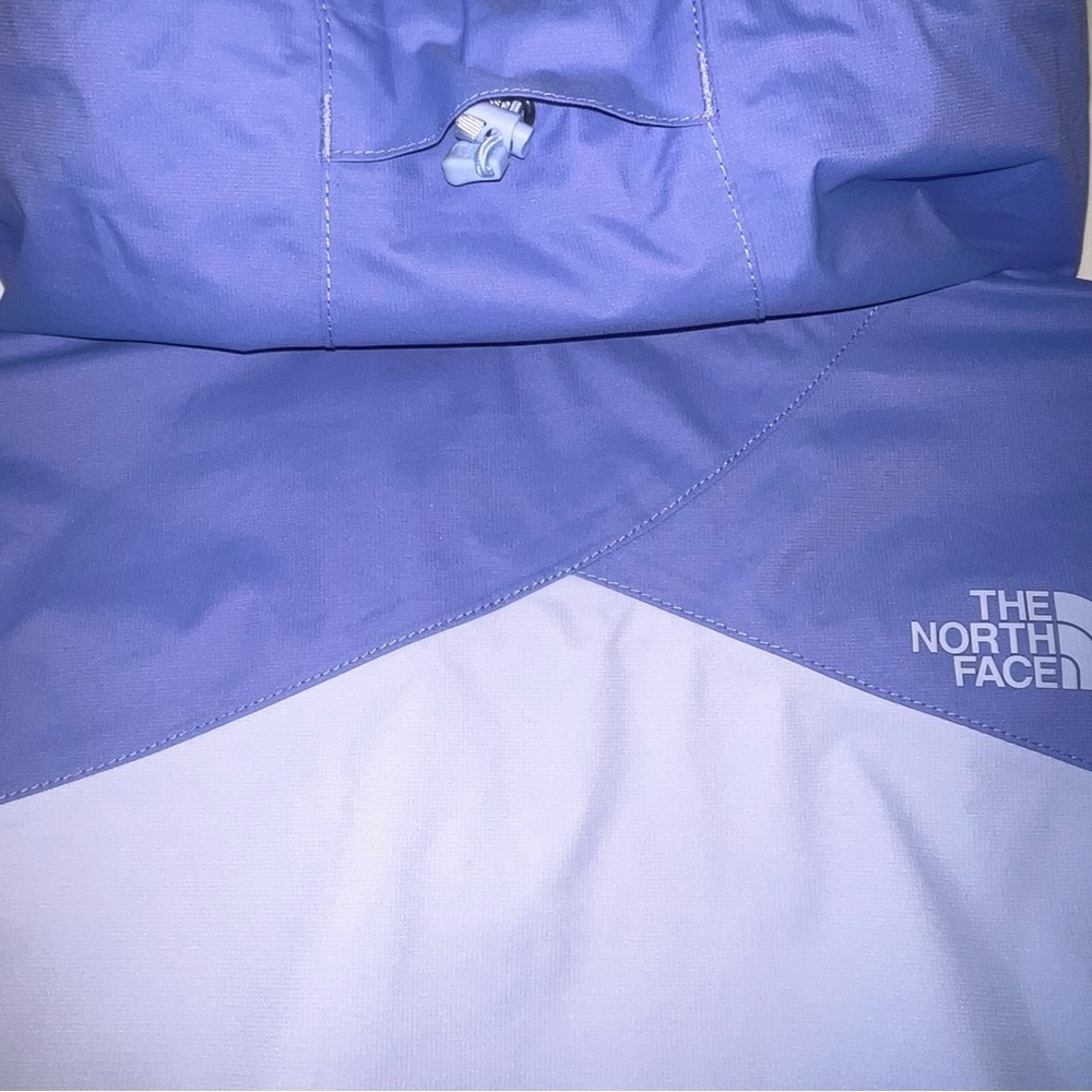 The North Face Resolve Plus Full Zip Dry Vent Rain Jacket Two Tone Purple M - Picture 6 of 15